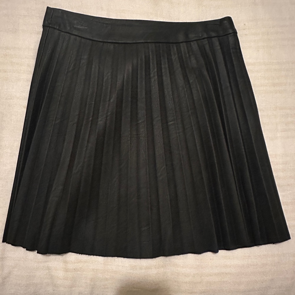 cupcakes & cashmere Black A-Line Skirt